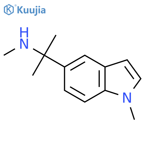 methyl2-(1-methyl-1H-indol-5-yl)propan-2-ylamine structure