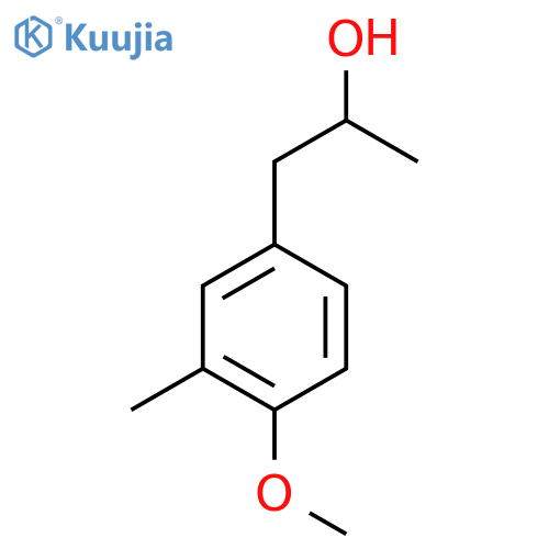 1-(4-methoxy-3-methylphenyl)propan-2-ol structure