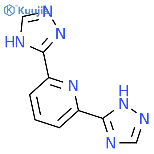 Pyridine, 2,6-bis(1H-1,2,4-triazol-3-yl)- structure