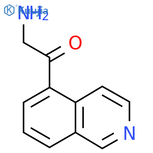 2-amino-1-(isoquinolin-5-yl)ethan-1-one structure