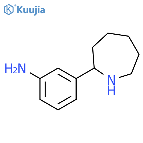 3-(azepan-2-yl)aniline structure