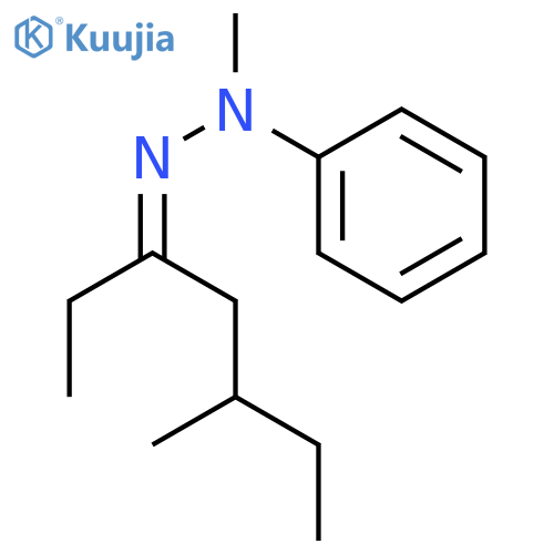 3-Heptanone, 5-methyl-, methylphenylhydrazone, (3Z)- structure