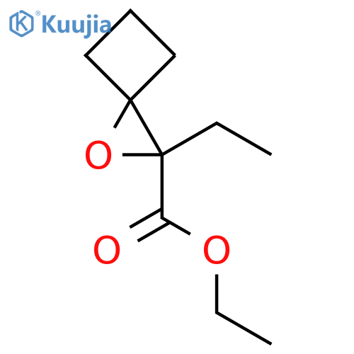 Ethyl 2-ethyl-1-oxaspiro[2.3]hexane-2-carboxylate structure