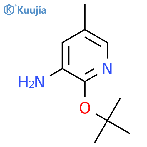 2-(tert-Butoxy)-5-methylpyridin-3-amine structure