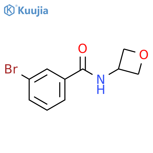 3-Bromo-N-(oxetan-3-yl)benzamide structure