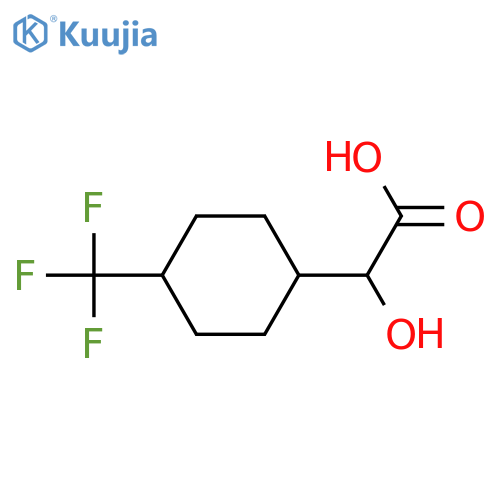 2-Hydroxy-2-4-(trifluoromethyl)cyclohexylacetic Acid structure