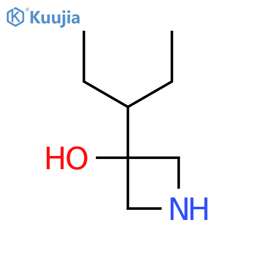 3-(Pentan-3-yl)azetidin-3-ol structure