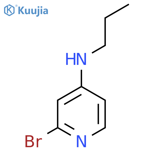 4-Pyridinamine, 2-bromo-N-propyl- structure