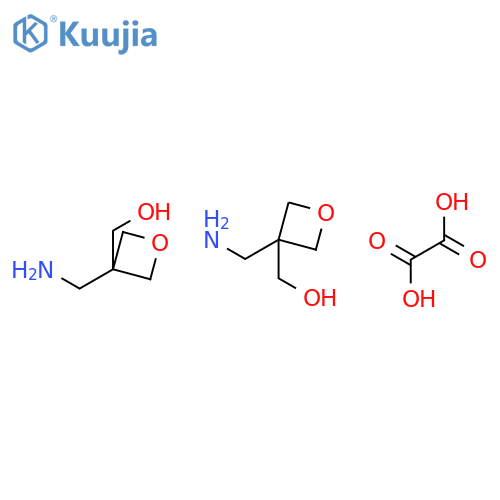 [3-(Aminomethyl)oxetan-3-yl]methanol hemioxalate structure