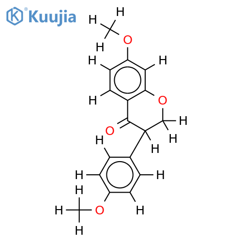7,4'-Dimethoxyisoflavanone structure