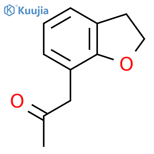 1-(2,3-dihydro-1-benzofuran-7-yl)propan-2-one structure