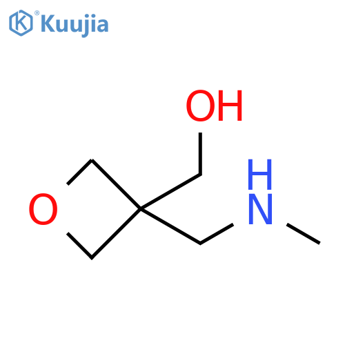 {3-(methylamino)methyloxetan-3-yl}methanol structure