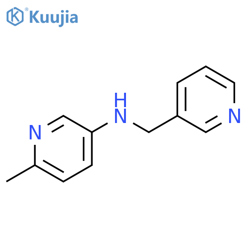 6-methyl-N-(pyridin-3-yl)methylpyridin-3-amine structure
