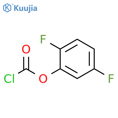 2,5-difluorophenyl chloroformate structure