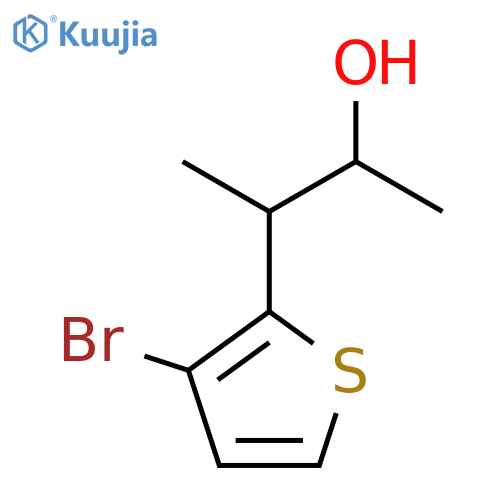 3-(3-Bromothiophen-2-yl)butan-2-ol structure