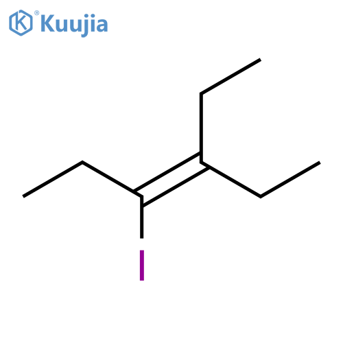 3-Hexene, 3-ethyl-4-iodo- structure