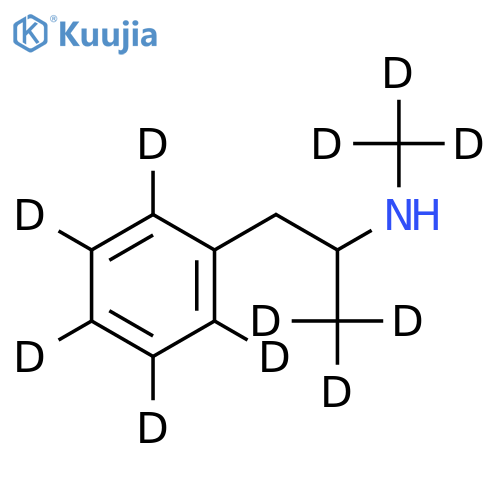 (+/-)-methamphetamine-d11 structure