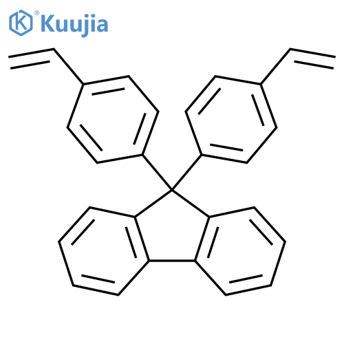 9H-Fluorene, 9,9-bis(4-ethenylphenyl)- structure