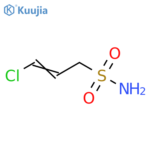 3-chloroprop-2-ene-1-sulfonamide structure