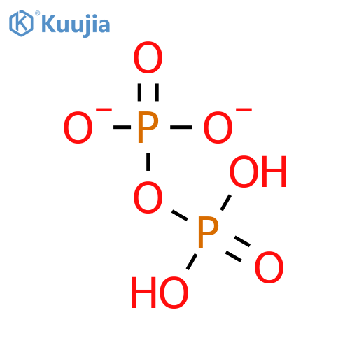 Diphosphate, dihydrogen structure