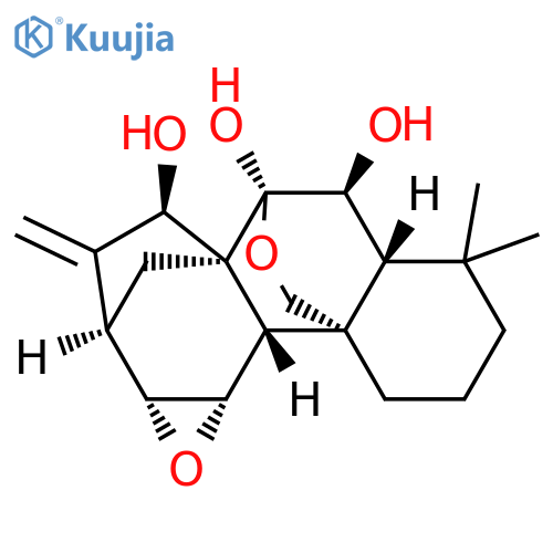 Kaur-16-ene-6,7,15-triol,7,20:11,12-diepoxy-, (6b,7a,11a,12a,15b)- (9CI) structure
