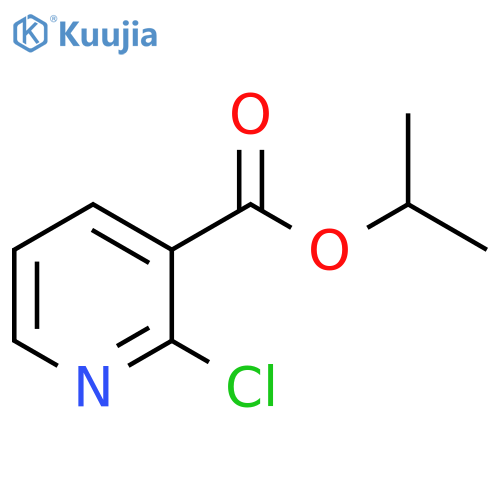 propan-2-yl 2-chloropyridine-3-carboxylate structure