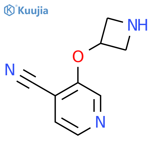3-(Azetidin-3-yloxy)isonicotinonitrile structure