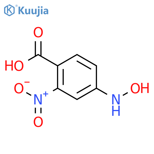 4-(Hydroxyamino)-2-nitrobenzoic acid structure