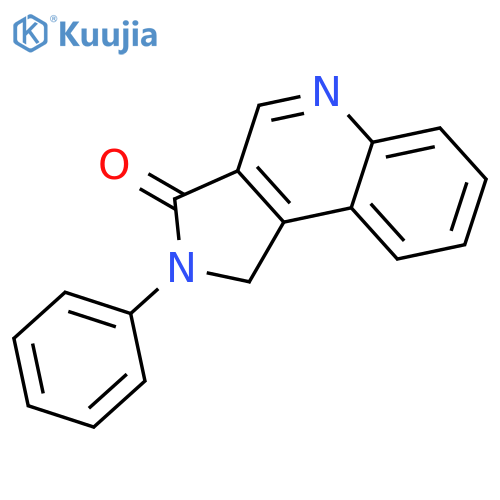 3H-Pyrrolo[3,4-c]quinolin-3-one, 1,2-dihydro-2-phenyl- structure