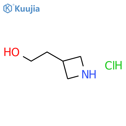 2-(azetidin-3-yl)ethan-1-ol hydrochloride structure