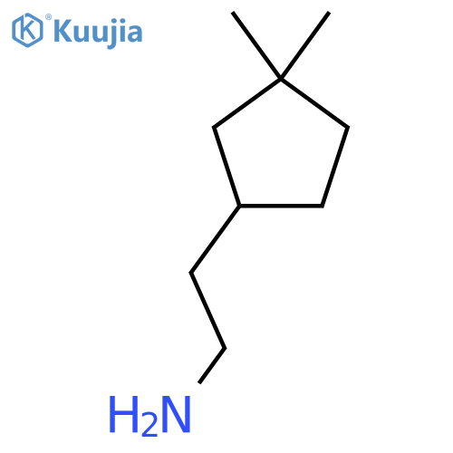 2-(3,3-dimethylcyclopentyl)ethan-1-amine structure