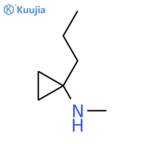 N-methyl-1-propylcyclopropan-1-amine structure