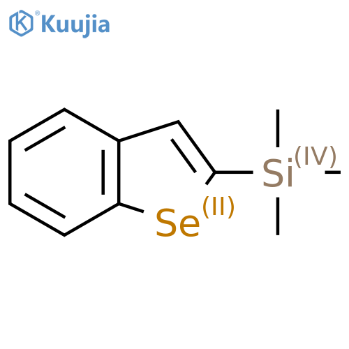 (1-benzoselenophen-2-yl)trimethylsilane structure