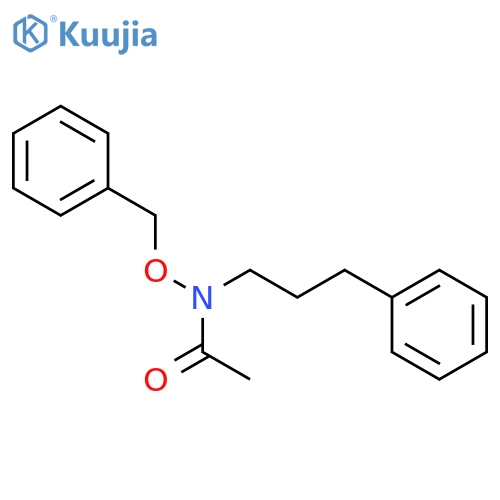 Acetamide,N-(phenylmethoxy)-N-(3-phenylpropyl)- structure