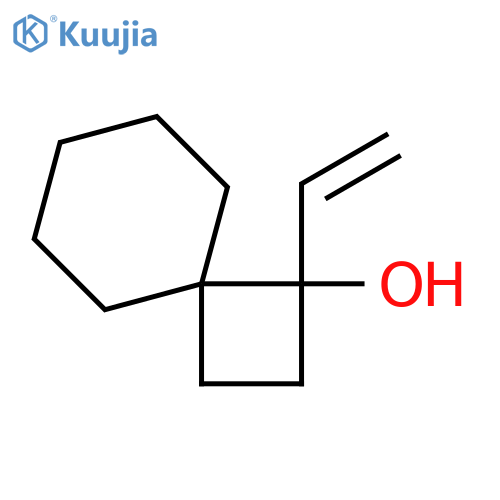 1-ethenylspiro[3.5]nonan-1-ol structure
