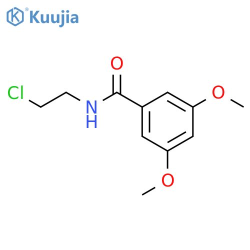 Benzamide,N-(2-chloroethyl)-3,5-dimethoxy- structure