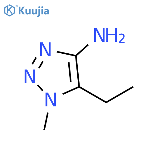 1H-1,2,3-Triazol-4-amine, 5-ethyl-1-methyl- structure