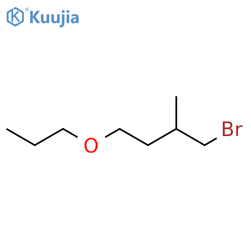 Butane, 1-bromo-2-methyl-4-propoxy- structure