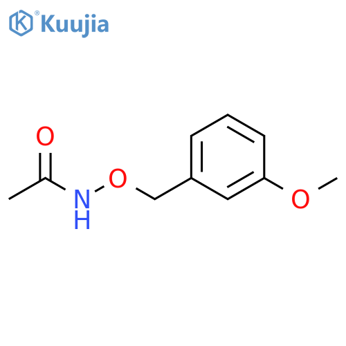 Acetamide, N-[(3-methoxyphenyl)methoxy]- structure