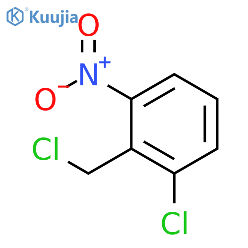 1-Chloro-2-(chloromethyl)-3-nitro-benzene structure