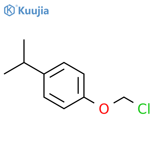 1-(Chloromethoxy)-4-(1-methylethyl)benzene structure