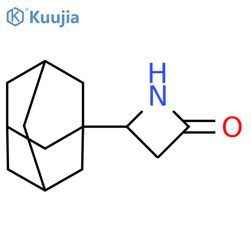 4-(adamantan-1-yl)azetidin-2-one structure