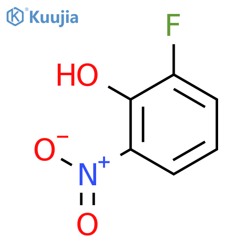 2-fluoro-6-nitro-phenol structure