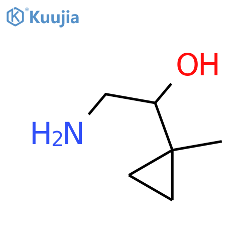 2-AMINO-1-(1-METHYLCYCLOPROPYL)ETHAN-1-OL structure