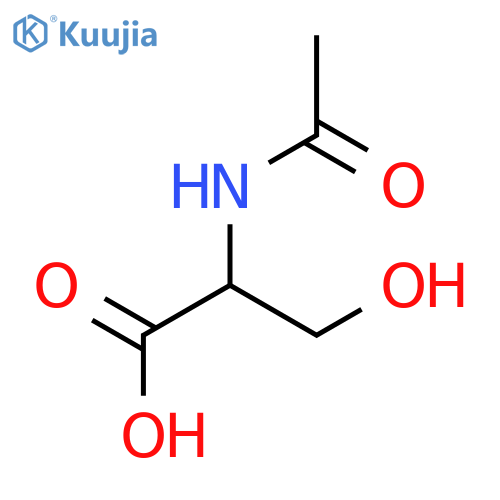 N-Acetyl-D-serine structure
