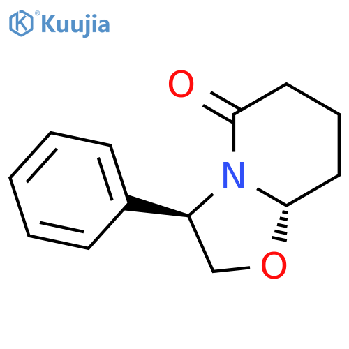 5H-Oxazolo[3,2-a]pyridin-5-one, hexahydro-3-phenyl-, (3R,8aS)- structure