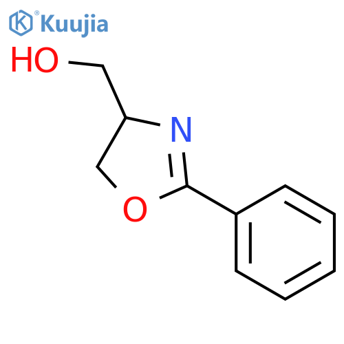 4-Oxazolemethanol,4,5-dihydro-2-phenyl- structure