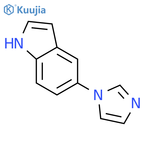 5-(1H-imidazol-1-yl)-1H-Indole structure