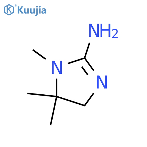 1H-Imidazol-2-amine, 4,5-dihydro-1,5,5-trimethyl- structure