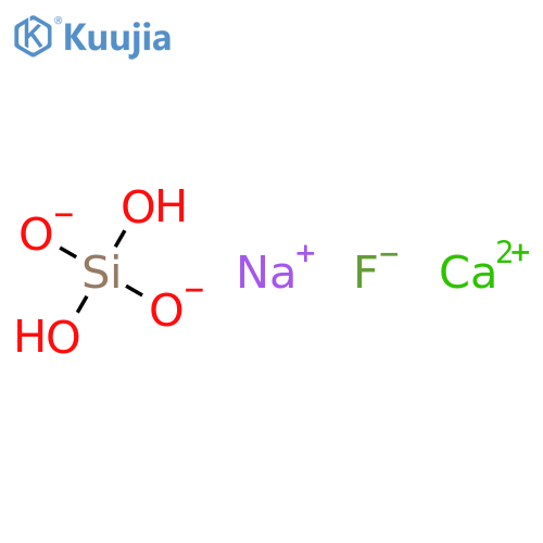 CALCIUM SODIUM FLUORIDE SILICATE structure